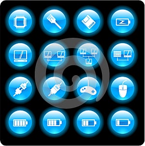 Computer technology icons