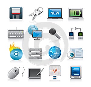 computer technology icons