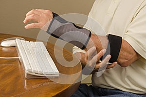 Computer Tendinitis Carpal Tunnel Syndrome Repetitive Stress