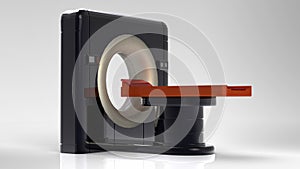 Computer tomographic scanner 3d illustration