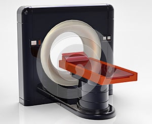 Computer tomographic scanner 3d illustration