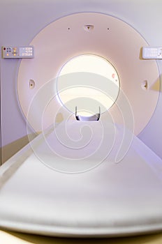 Computer tomography diagnostic machine photo