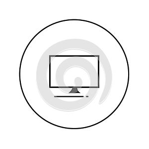 Computer vector web icon