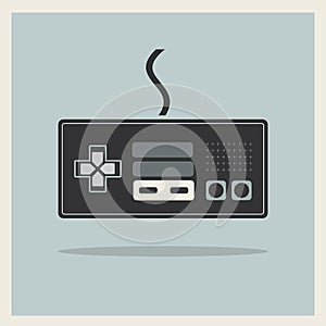 Computer Video Game Controller Joystick Vector