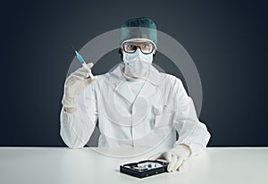 Computer virus concept