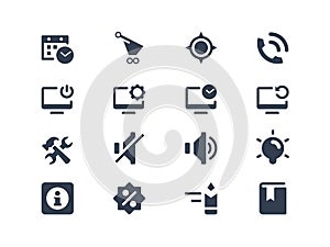 Computer and web icons