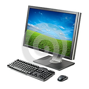 Computer workstation isolated