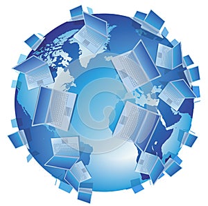 Computer World isolated