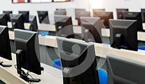 computers in computer lab