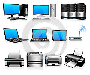 Computers and printers, computing technology