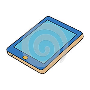 Computers wirelessly connected form a seamless digital network, sharing data through