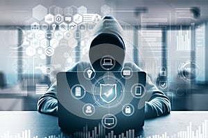 Computing and malware concept