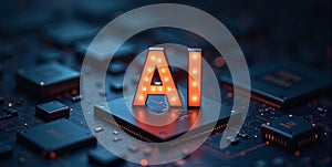Computing power through high-performance processors for calculation with artificial intelligence, efficiency of algorithms