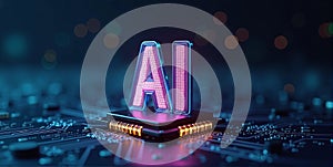 Computing power through high-performance processors for calculation with artificial intelligence, efficiency of algorithms