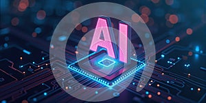 Computing power through high-performance processors for calculation with artificial intelligence, efficiency of algorithms
