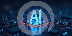 Computing power through high-performance processors for calculation with artificial intelligence, efficiency of algorithms