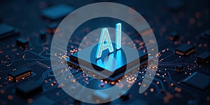 Computing power through high-performance processors for calculation with artificial intelligence, efficiency of algorithms
