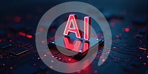 Computing power through high-performance processors for calculation with artificial intelligence, efficiency of algorithms