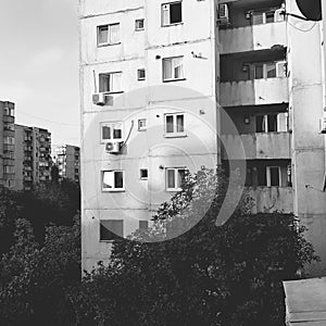 Comunist architecture detail