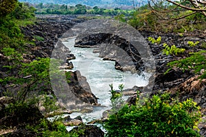 Con Pa peng Lipi waterfall Laos