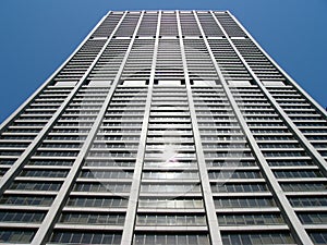 Concave Building in Chicago photo