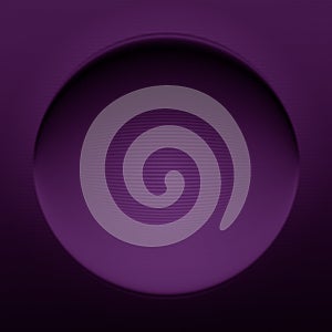 Concave Circle Button Abstract Background