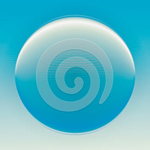 Concave Circle Button Abstract Background