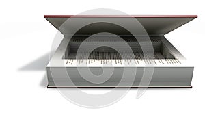 Concealed Cavity In A Book Front