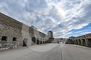 Concentration camp memorial mauthausen, austria