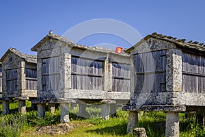 Concentrations of granaries from Beresmo Spain photo