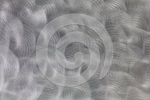 Concentric brushed steel sheet, background photo