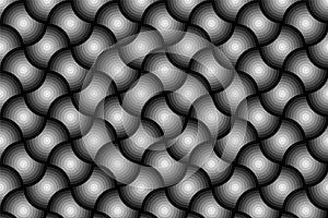 Concentric circle pattern background