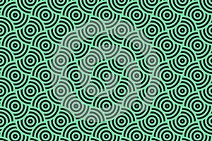 Concentric circle pattern background