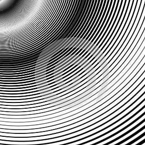 concentric circles background geometric illustration