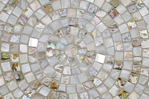 Concentric mosaic background