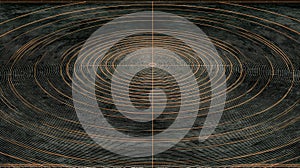 Concentric Circles Pattern Background - Abstract Target or Ripple Effect