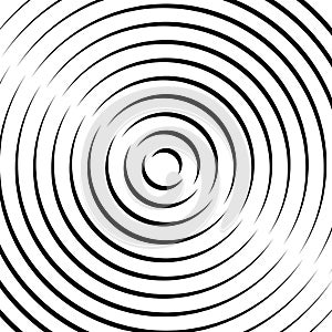 Concentric rings, circles pattern. Circles background pattern.