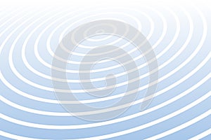 Concentric Rings Pattern. Abstract Blue Background