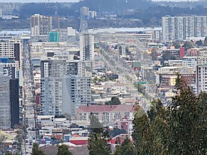 ConcepciÃ³n Chile bio-bio river photo photo