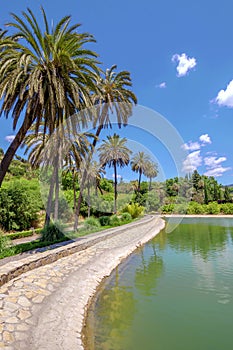Concepcion garden, jardin la concepcion in Malaga (Spain)