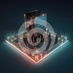 Concept of an abstract quantum computer