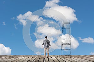 Concept of access to clouds