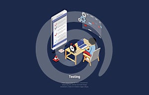 Concept Of App Testing, Mobile application development process, Software API prototyping, Graphic Design, Mobile app