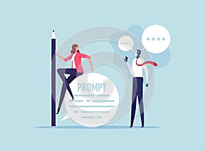 Concept of artificial intelligence in business