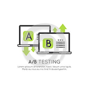 Concept of A/B Testing, Bug Fixing, User Feedback, Comparison Process, Mobile and Desktop Application Development
