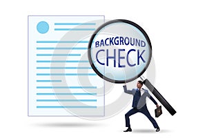 Concept of background security check