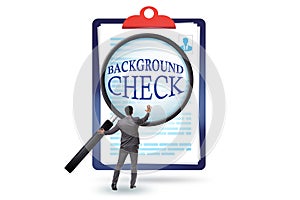 Concept of background security check