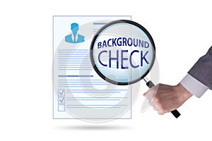 Concept of background security check