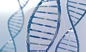 Concept of biochemistry, dna molecule Abstract background