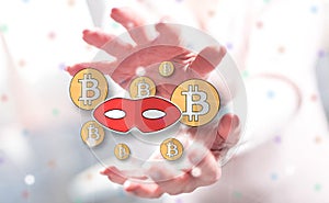 Concept of bitcoin hacking